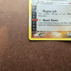 Team Magma's Rhydon 11/95 Pokemon EX Team Magma vs Team Aqua Holo Rare Card - LP - Image 4