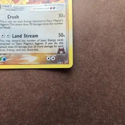 Team Magma's Aggron 7/95 Pokemon EX Team Magma vs Team Aqua Holo Rare Card - LP - Image 5