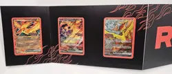 Pokemon Team Rocket's Moltres Stamp Cards From Ultra Premium Collection Set - Image 1