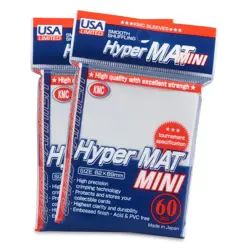 KMC 60 Hyper MAT MINI Japanese Card Sleeves 62x89mm Yu-Gi-Oh! Cardfight!! Colors - Image 3