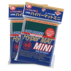 KMC 60 Hyper MAT MINI Japanese Card Sleeves 62x89mm Yu-Gi-Oh! Cardfight!! Colors - Image 5