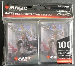Ultra PRO 100 MTG Art Standard Card Sleeves Elspeth, Sun's Nemesis THB Free Ship - Image 1