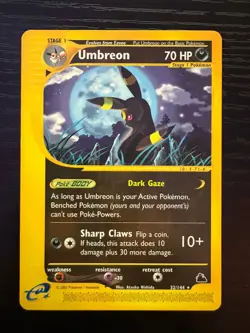 Umbreon Skyridge - 32/144 - Non Holo - Rare - Pokemon card - Image 1