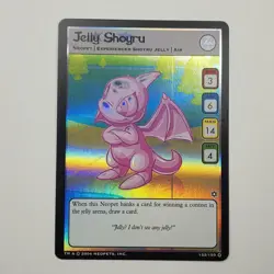 Jelly Shoyru Secret Holo Hannah And The Ice Caves 152/150 2004 Neopets TCG Card - Image 1