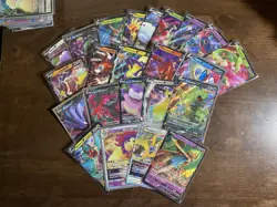 Pokemon Card Lot Of 23 V And VStar Cards Near Mint English - Image 1