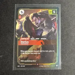 Darius - Trifarian Epic Foil 027/298 Riftbound Origins - Image 1