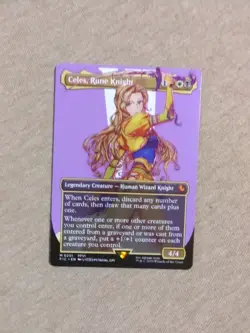 Celes, Rune Knight (Borderless) Commander: Final Fantasy Regular Card 0201 - Image 1
