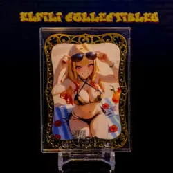 Marin Kitagawa Premium Waifu Trading Card Metal Gold #/100 Dress-Up Darling ACG - Image 1