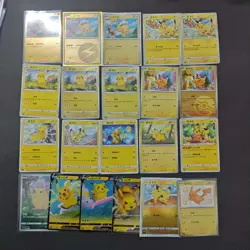 21*Lot Pokemon Trading Card Game TCG Pikachu Promo Chinese Poke Ball FM - Image 1