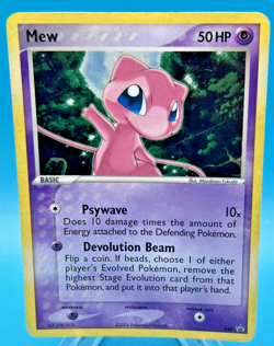 2006 Mew 040 Holo, Nintendo Black Star PROMO pokemon card - Image 1