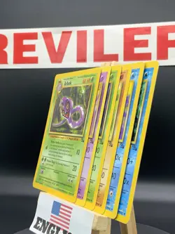 Vintage Pokemon WOTC Card Lot 25 Non-Holo Base Shadow Fossle Lot - Image 3