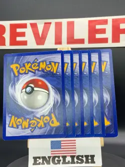 Vintage Pokemon WOTC Card Lot 25 Non-Holo Base Shadow Fossle Lot - Image 4