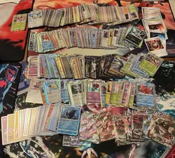 500 Holo/Reverse-Holo Pokemon Card Bulk - English/Japanese/Chinese - Image 1