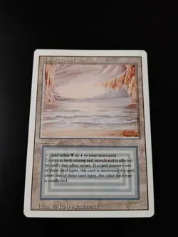 Underground Sea - Dual Land - Revised Edition - MTG Magic the Gathering - LP - Image 1