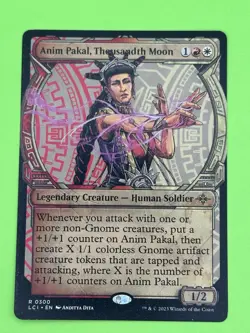 MTG Anim Pakal, Thousandth Moon NM showcase The Lost Caverns of Ixalan rare - Image 1