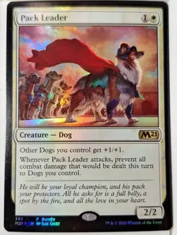 Pack Leader - FOIL - B undle Promo - Magic the Gathering MTG Nice! - Image 1