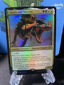 Ghalta and Mavren March of the Machine Foil - Image 1