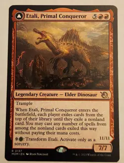 Etali, Primal Conqueror MOM #137 Rare Regular NM+ - Image 1