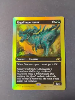 Regal Imperiosaur (First-Place Foil); Aetherdrift - Image 1