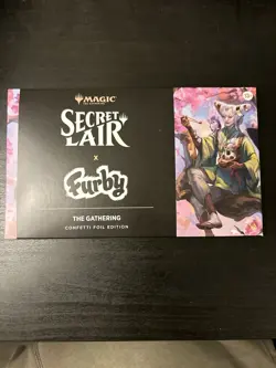 FURBY THE GATHERING confetti Foil SEALED MAGIC MTG Secret Lair Ships Next Day - Image 1