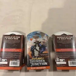 Magic The Gathering OUTLAWS OF THUNDER JUNCTION Play Booster Packs LOT OF 17 NEW - Image 3