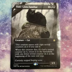 Nine-Lives Familiar (REGULAR) x1 - MTG Foundations FDN #321 - Image 1