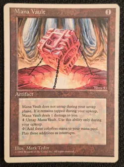 Mana Vault - 4th Edition [MP] - Image 1