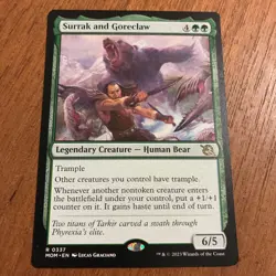 Surrak and Goreclaw MTG March of the Machine 0337 NM Regular English - Image 1