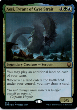 Aesi, Tyrant of Gyre Strait FOIL LP MTG - Image 1