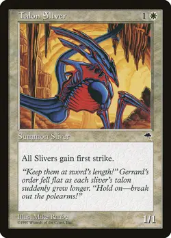 4x Talon Sliver - MP - Tempest Block - SPARROW MAGIC mtg - Image 1