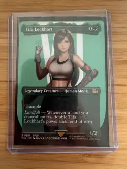 Tifa Lockhart (Borderless Rare) Final Fantasy MTG Regular (NM) - Image 1