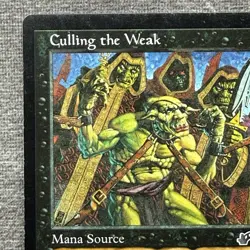 Culling the Weak - Exodus (EXO) #55 Non-Foil LP Magic the Gathering - Image 2