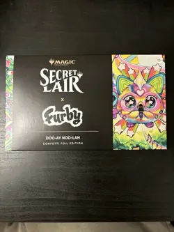 MTG Secret Lair Furby Confetti Foil Doo-ay Noo-lah IN HAND Magic: The Gathering! - Image 1