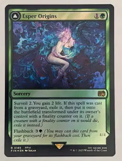 (Foil) Esper Origins (185) FINAL FANTASY Mtg NM - Image 1