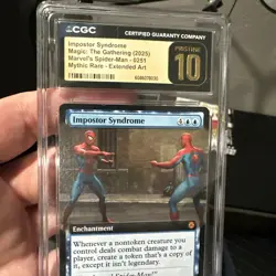 Impostor Syndrome (Extended Art) #251 Spider-Man SPM Magic MTG CGC Pristine 10 - Image 4