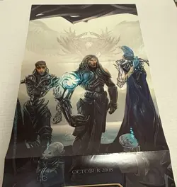 MTG Magic the Gathering Shards of Alara Esper Promotional Poster 2008 WOTC - Image 2