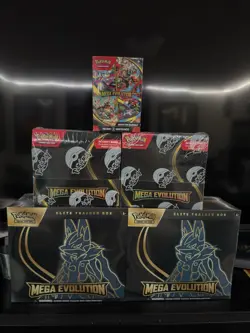 Pokemon Mega Evolution Booster Box Lot - Image 1