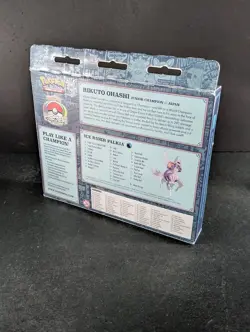 2022 Pokemon ICE RIDER PALKIA Rikuto Ohashi World Championships Sealed Deck - Image 2