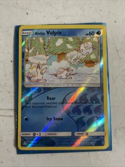 Pokemon - Alolan Vulpix - 30/156 - Common - Reverse Holo - Sun and Moon Ultra Pr - Image 1