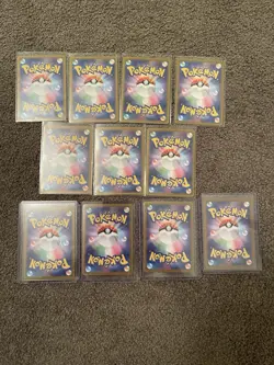 Pokemon Japanese 7x Full Art & 4x Art Rare Lot Inferno X, Mega Brave, 151, NM - Image 2