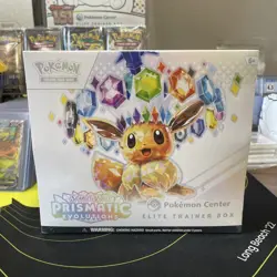 Pokemon Center Elite Trainer Box PC ETB Prismatic Evolutions - Image 1