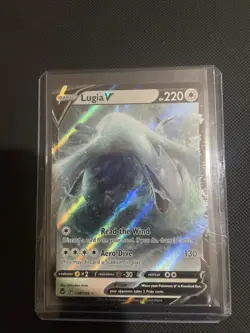 Lugia V 138/195 Silver Tempest Full Art Ultra Rare Holo Pokemon TCG - Image 2