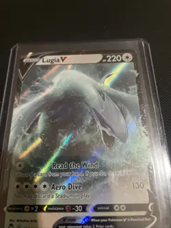 Lugia V 138/195 Silver Tempest Full Art Ultra Rare Holo Pokemon TCG - Image 3