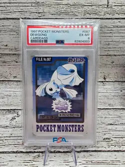 1997 POCKET MONSTERS CARDDASS #087 DEWGONG PSA 6 - Image 1