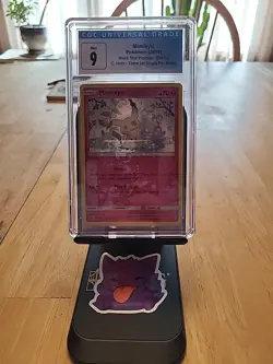 CGC 9 MINT Mimikyu Holo SM163 Pokemon Black Star Promos 2019 English - Image 1