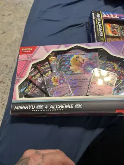 Pokemon Mega Lucario ex Collection Box, Mega Latias Box Mimikyu Ex & Alcremie Ex - Image 3