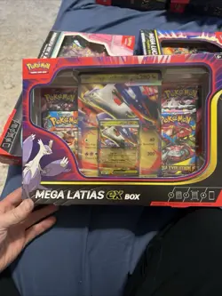 Pokemon Mega Lucario ex Collection Box, Mega Latias Box Mimikyu Ex & Alcremie Ex - Image 4