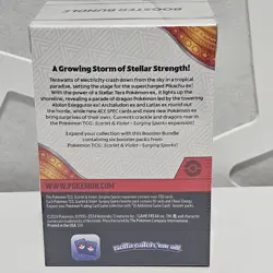 Pokemon TCG Surging Sparks Booster Bundle (6 Packs) Factory Sealed - Image 3