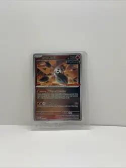 2023 Pokemon SV Paradox Rift Iron Moth Gamestop Stamp #028/182 - Image 1
