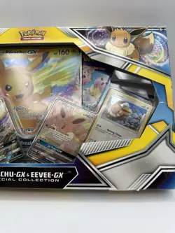 Pikachu-Gx & Eevee-Gx Special Collection Box - Pokemon TCG English SEALED - Image 2